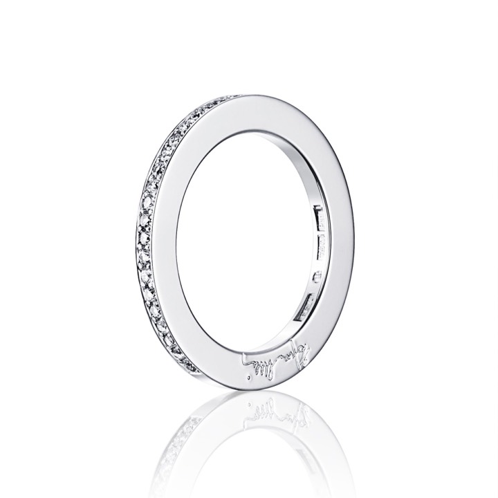 21 Stars & Signature Thin Ring Silver 15.00 mm