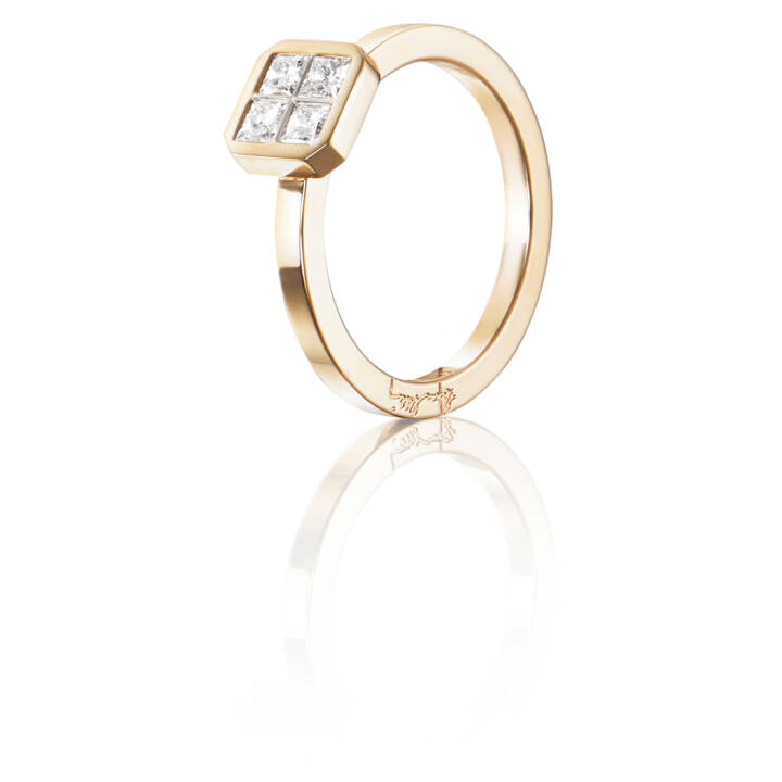 4 Love 0.40 ct diamant Ring Guld