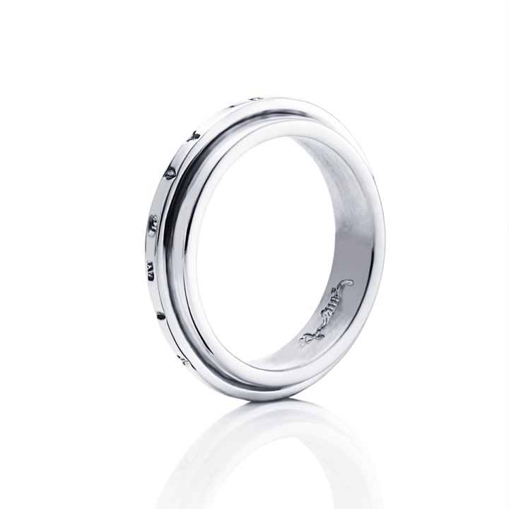 AVO Edge Ring Silver 15.00 mm
