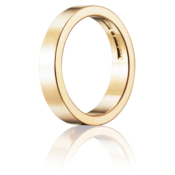 Irregular Slim Ring Guld 15.00 mm