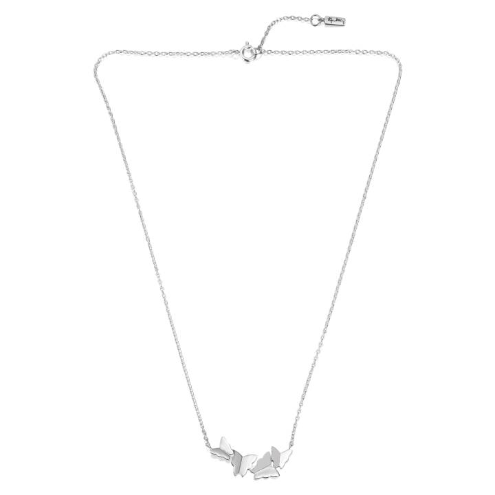 Little Miss Butterfly Air Halsband Silver 42-45 cm