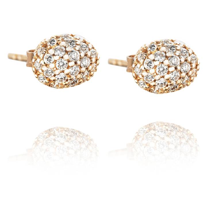 Love Bead - Diamonds Örhänge Guld