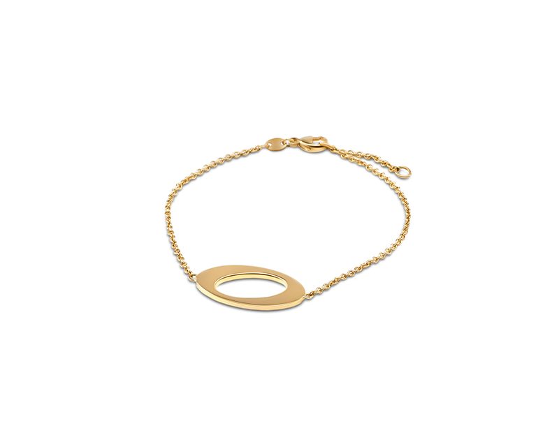 Nordic Spectra Oval & Out Armband 18 K Guld