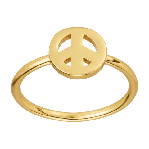 Peace Ring (guld) 52