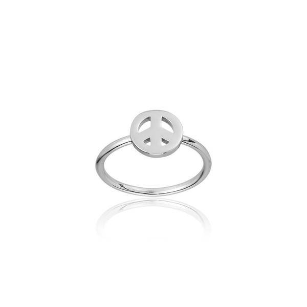 Peace Ring (silver) 55