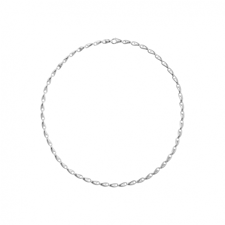 REFLECT LINK Halsband (Silver) 45 cm