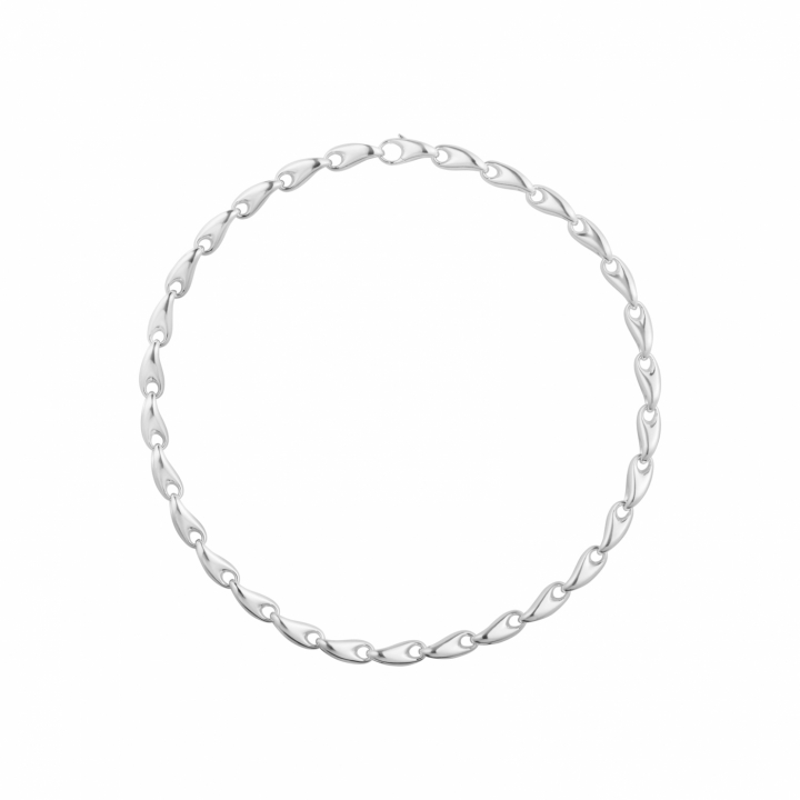 REFLECT MEDIUM Halsband Silver S