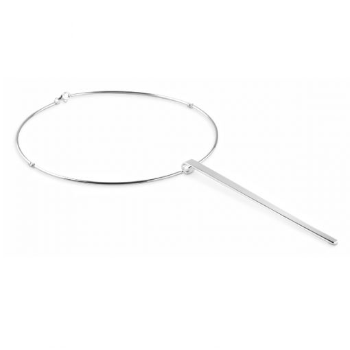 Stick Halsband (smycke och halsring) silver
