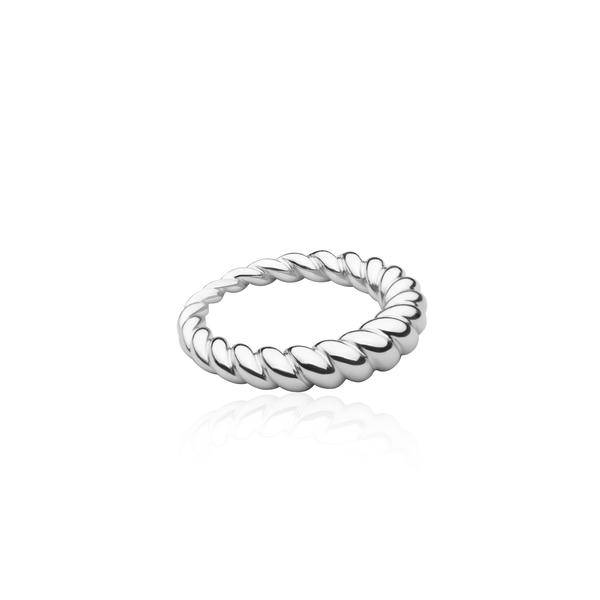 Twisted Ring (silver) 54