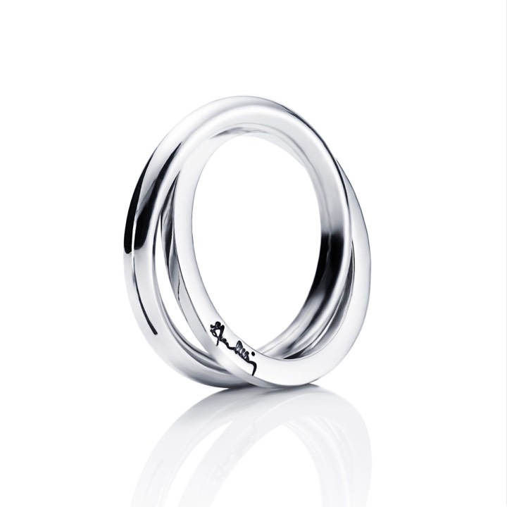Twosome Ring Silver 17.50 mm
