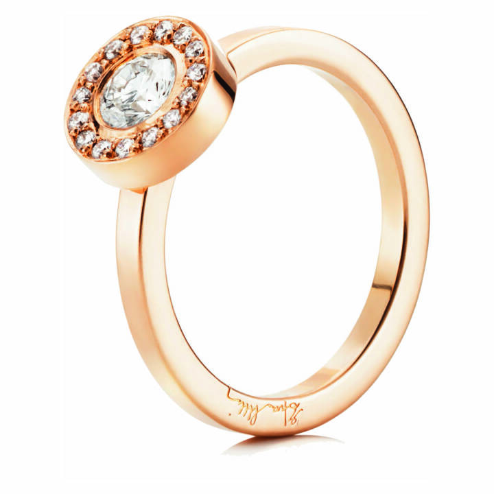 Wedding & Stars 0.40 ct diamant Ring Guld