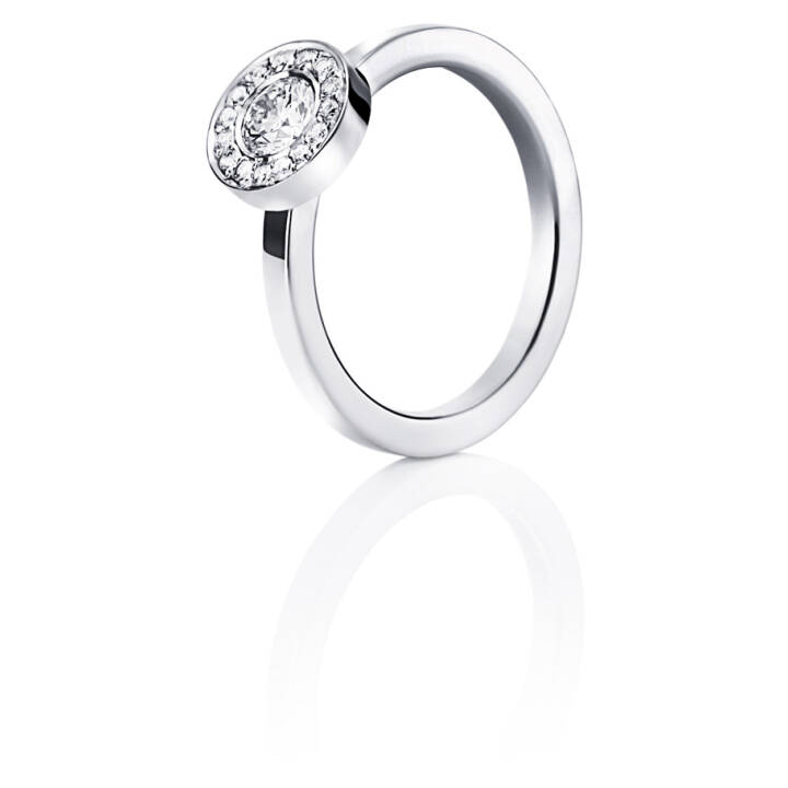 Wedding & Stars 0.40 ct diamant Ring Vitguld