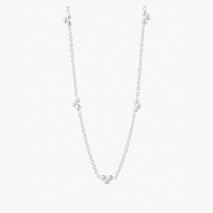 Drops full 6 halsband silver