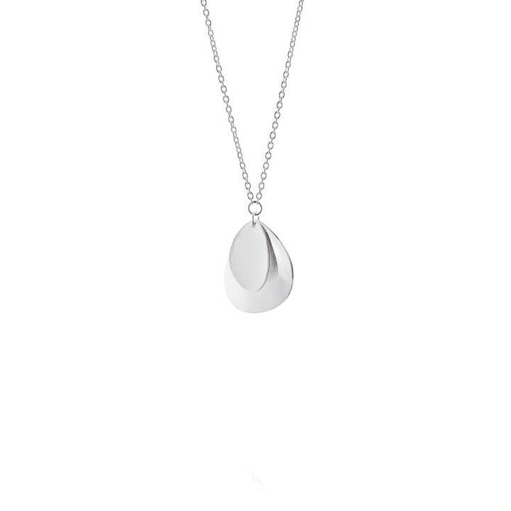 Lakeside single 6 halsband silver