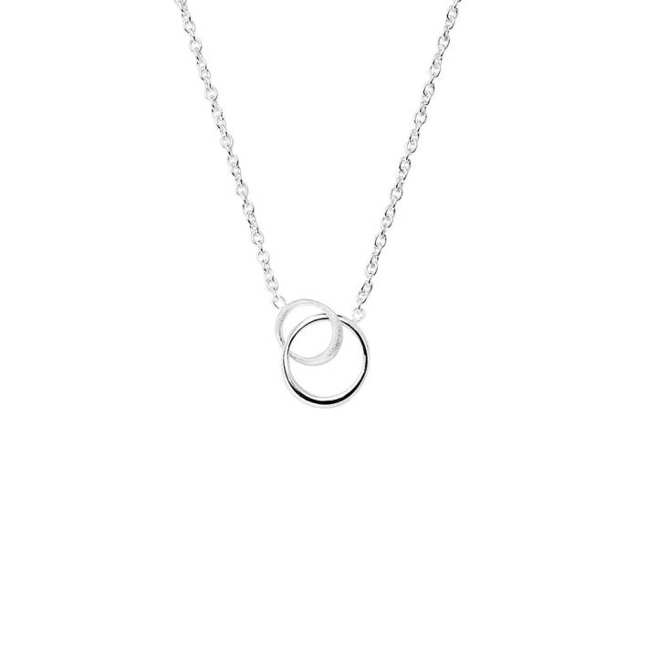 Les Amis small single 6 halsband silver