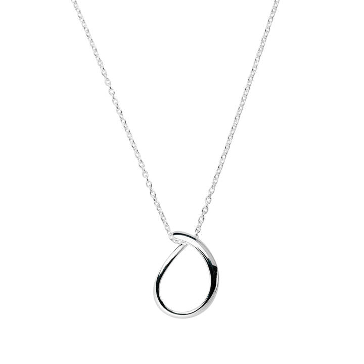 Ocean single 6 halsband silver