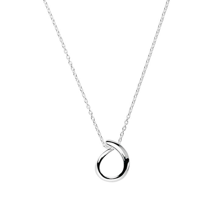 Ocean small single 6 halsband silver