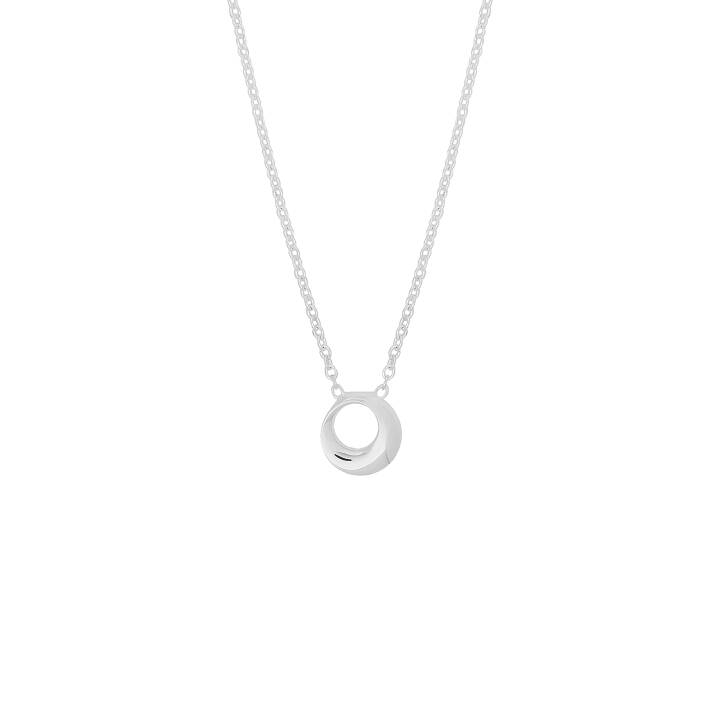 Orbit drop 6 halsband silver