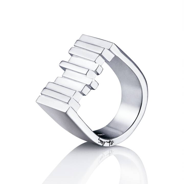 Stairway To Heaven Signet Ring Silver 21.00