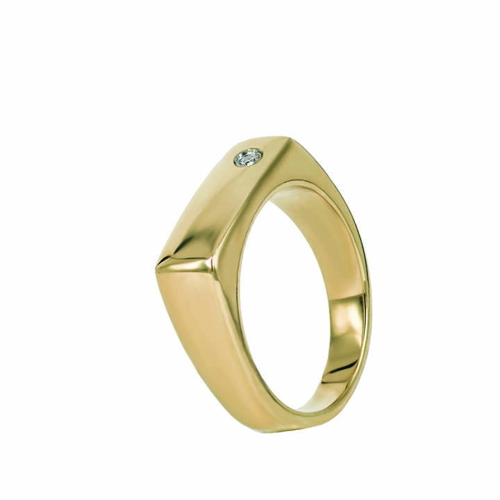 NOUR Stone Guld ring XL