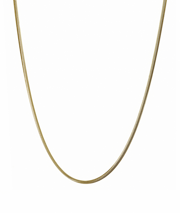 FIONA 3 mm Halsband Guld