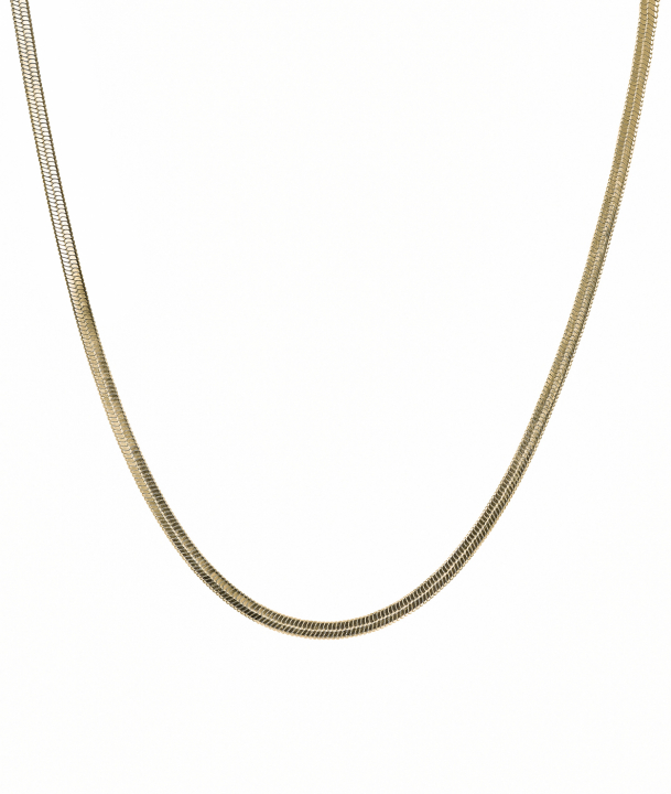 FIONA 5 mm Halsband Guld