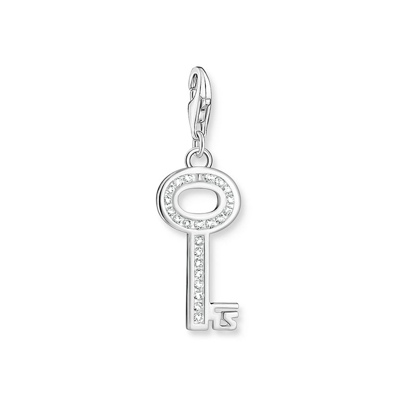 Thomas Sabo - Nyckel Vita Stenar Silver Berlock