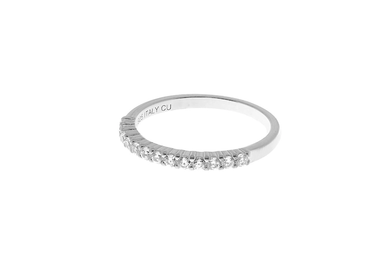 CU Jewellery - Two Stone Ring Silver
