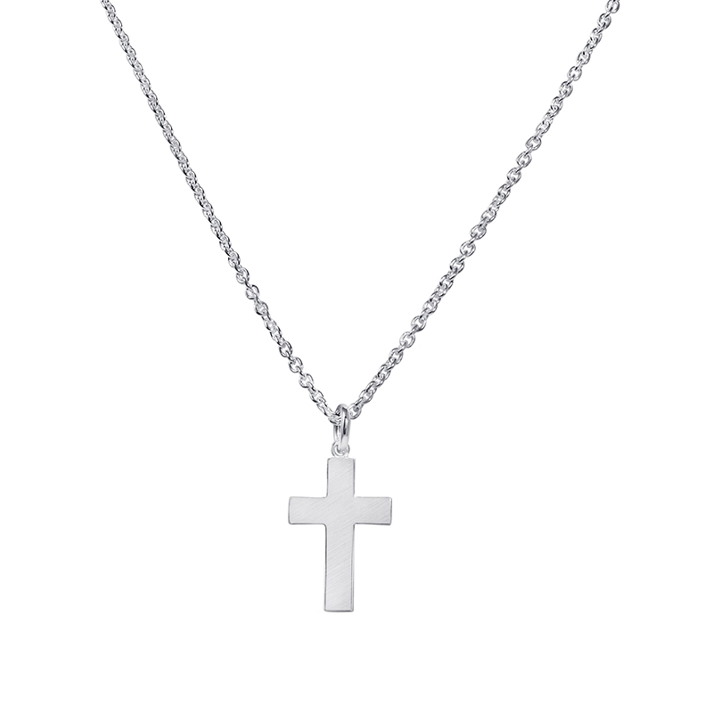Nordic Spectra - Classic Cross Halsband Silver