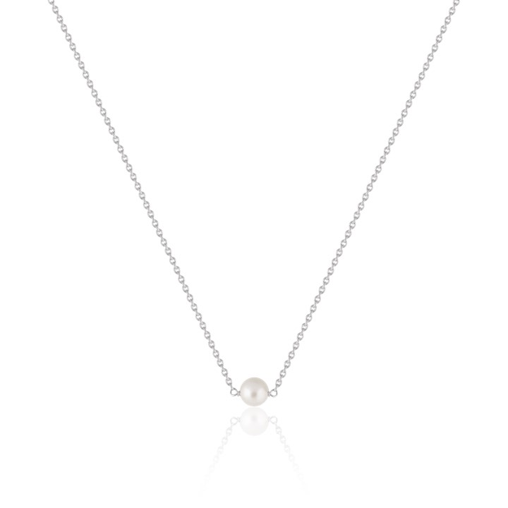 Pearl Halsband (silver) 40-45 cm