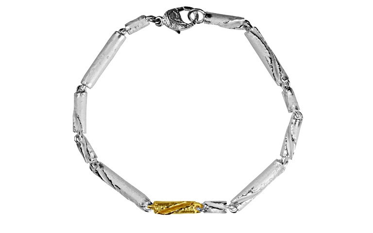 Atelier Reister Armband Länkar Silver/Guld